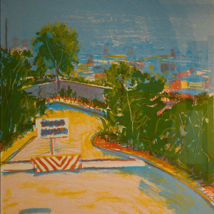 View From Mountain Road by Peter Homitzky