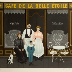 Café de la Belle Etoile by Jan Balet 