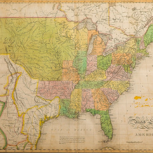 John Melish Map of the United States of America by John Melish