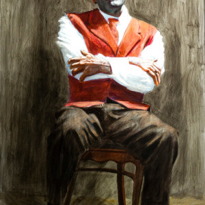 Untitled (Portrait of Dr. Gabert) by Mark Beard