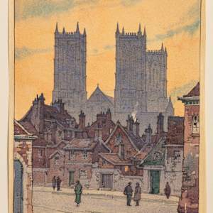 Lincoln Cathedral, Evening by Kenneth Steel, Image 3.