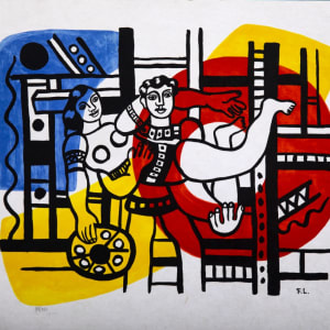 The Acrobats by Fernand Leger