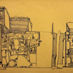 Sketch of Building by Mel Green