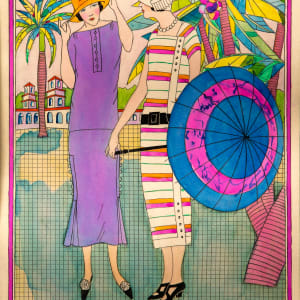 2 Women, Summer Dresses by Helen Townsend Stimpson 