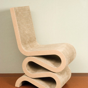 Wiggle Side Chair by Frank Gehry