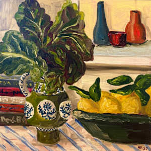 Mustard Greens & Lemons by Brooke Dalton, Image 1.