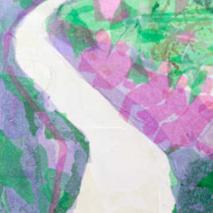 Walkway in Central Park by Lesley A. Powell