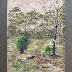 The Track Between -unframed by Tiana Ballagh, Image 1.