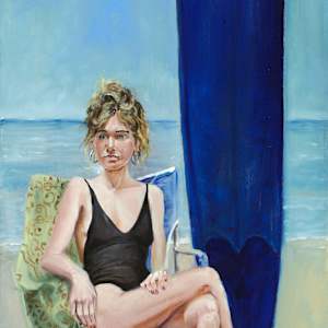 At The Beach by Pamela Larson Toscher, Image 1.