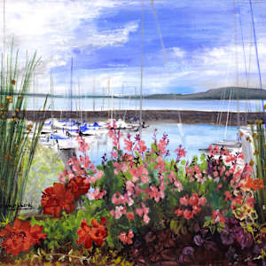 Harbor Flowers by Pamela Larson Toscher, Image 1.