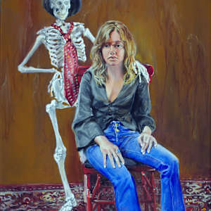 On My Shoulder by Pamela Larsson Toscher, Image 1.