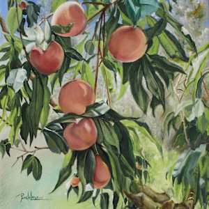 Peaches by Pamela Larson Toscher, Image 1.