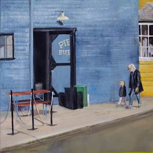 The Blue Wall by Pamela Larson Toscher, Image 1.