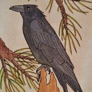 Raven Watchman by Mara Wolf, Image 1.