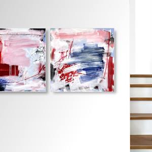 Urban Echos- Diptych by Jutta Rika Bressem, Image 9.