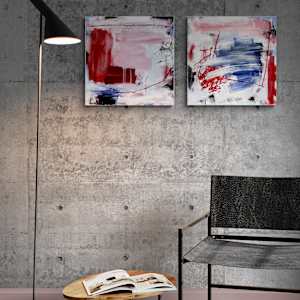 Urban Echos- Diptych by Jutta Rika Bressem, Image 10.