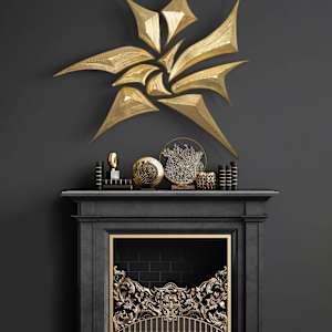 Aetherium by Jennifer Haley  Image: Inspired by the unseen energy that connects all things, Aetherium channels harmony and power through its golden geometry and sculptural form.  Jennifer Haley