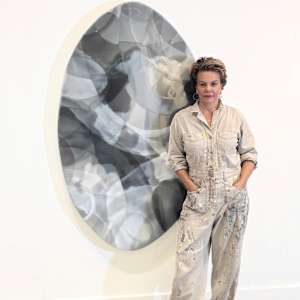 A Soft Unfolding by Jennifer Haley  Image: A Soft Unfolding by Jennifer Haley is a layered resin sculpture that brings soft luminosity and calm into any room. The drifting silver tones and dimensional surfaces create a sense of gentle expansion, transforming a space with elegance and ease. A perfect addition to modern interiors that appreciate depth, movement and elevated energy.