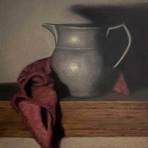 Pitcher & Napkin by Amy Mills, Image 1.