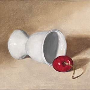 Lonely Fruit Series—Cherry by Amy Mills, Image 1.