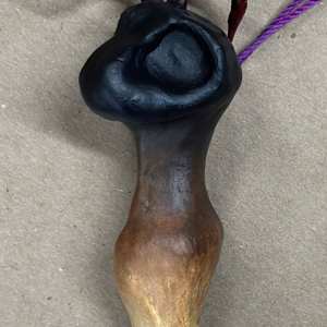 "Horned" Cobweb Whisk Fetish by creature kpw, Image 2.
