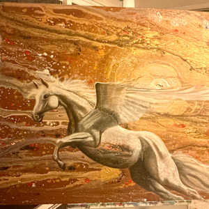 Cosmic Fire Horse by Laura McClanahan, Image 2.
