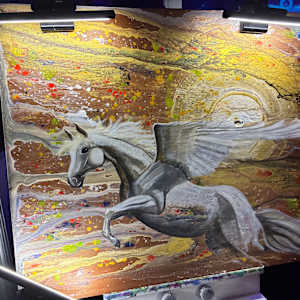Cosmic Fire Horse by Laura McClanahan, Image 7.