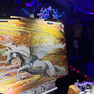 Cosmic Fire Horse by Laura McClanahan, Image 4.
