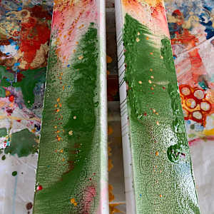 Elemental Harmony (triptych) by Laura McClanahan, Image 6.