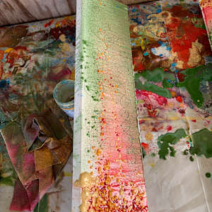 Elemental Harmony (triptych) by Laura McClanahan, Image 5.