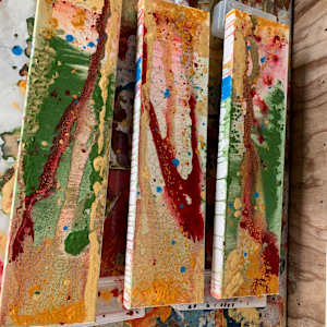 Elemental Harmony (triptych) by Laura McClanahan, Image 7.