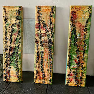 Elemental Harmony (triptych) by Laura McClanahan, Image 17.