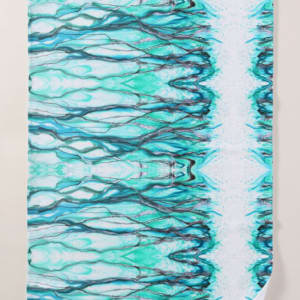 "Entwined in the Line" -Beach Towel by Laura McClanahan 