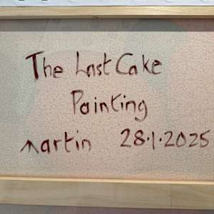 The Last Cake Painting by Martin Briggs 