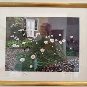 Michaelmas Daises, Cotswolds by Martin Briggs 