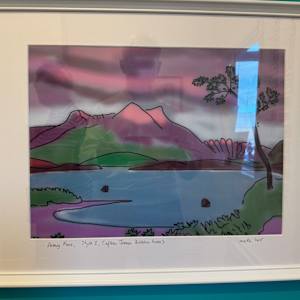 Arenig Fawr, Style 2, (after James Dickson Innes) by Martin Briggs 