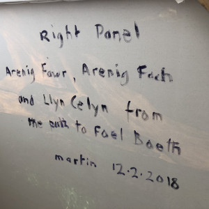 Arenig Fawr, Arenig Fach and Llyn Celyn from the path to Foel Boeth by Martin Briggs 