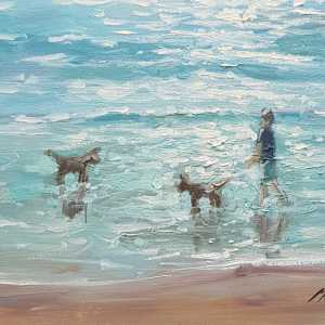 Doggy Paddlers by Melanie Cambridge, Image 1.