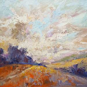 Footpath over the Downs by Melanie Cambridge, Image 1.