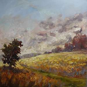 Golden Evening, Riddlesdown by Melanie Cambridge, Image 1.