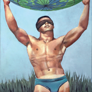  I Don't Want the World, I Just Want You're Half by Bradley Leslie Art