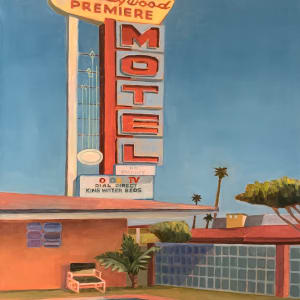 Hollywood Premiere Hotel by Bradley Leslie Art