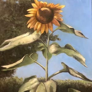 Sunflower I by Bradley Leslie Art