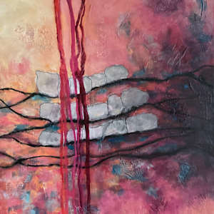 Série Genèse; JE SUIS PIERRE by Ginette Lefebvre, GauLe, Image 1.