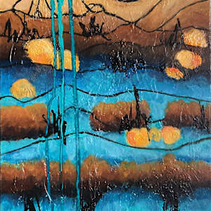 LUMIÈRE SURLES EAUX by Ginette Lefebvre, GauLe, Image 1.