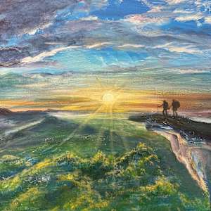 New River Valley Serenity at Bald Knob by Susan Kurtz, Image 1.