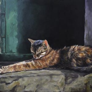 ITALIAN CAT NAP by Joan Frimberger