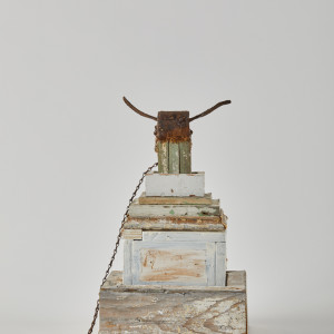 Reliquary 5  (For Him) by Brenda Stumpf