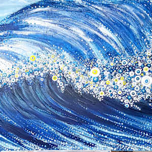"Wave of Dots" by Juju Bartush 