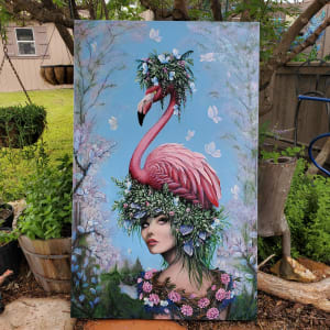 "Flamingo" by Juju Bartush 